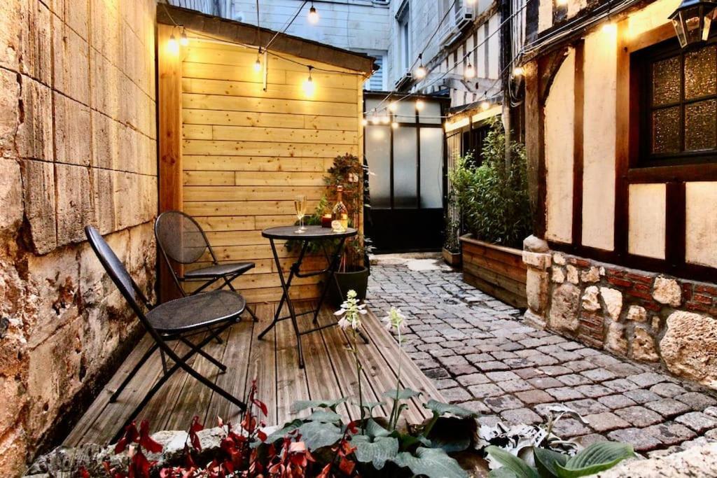 Le Spa Gustave - Sauna, Jacuzzi & Terrasse A Rouen Bagian luar foto