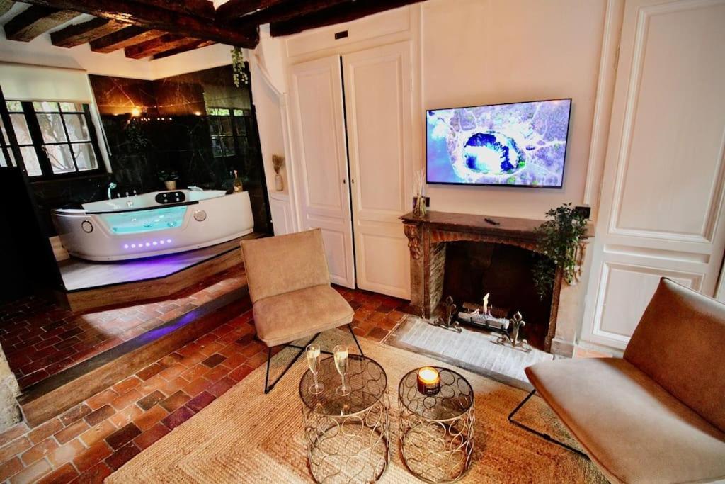 Le Spa Gustave - Sauna, Jacuzzi & Terrasse A Rouen Bagian luar foto