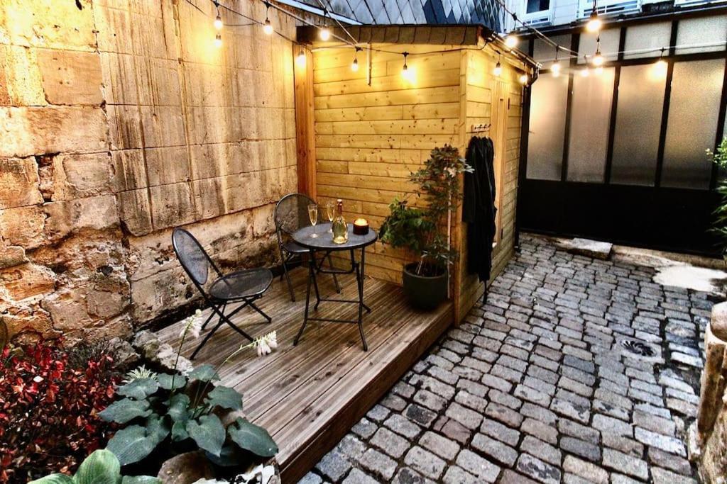 Le Spa Gustave - Sauna, Jacuzzi & Terrasse A Rouen Bagian luar foto